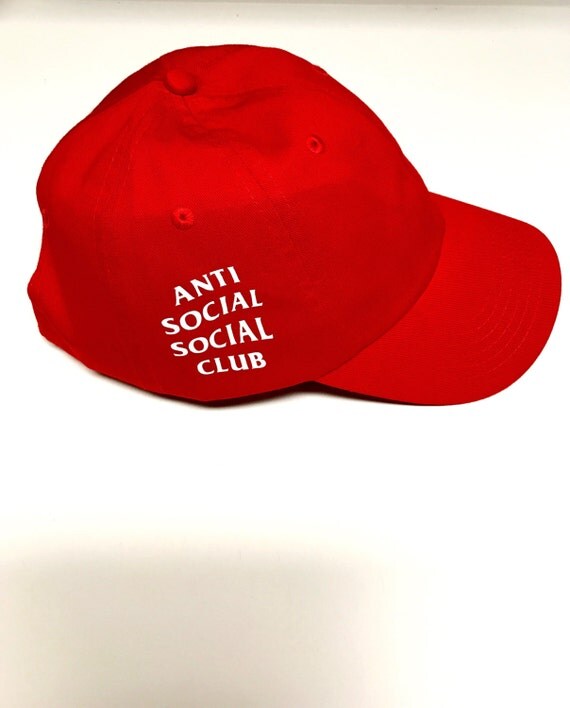 Anti Social Social Club Hat Red