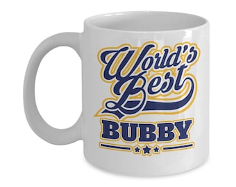 Worlds Best Bubby 15oz. Mug - Jewish Grandmother - Mothers Day Gift Yiddish