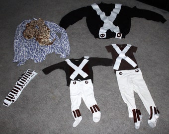 Willy Wonka & The Oompa Loompas Costumes