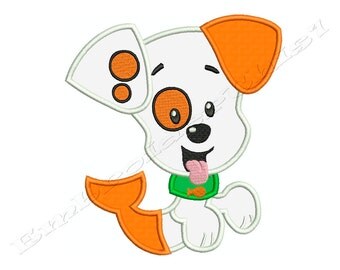 Bubble Guppies PUPPY * Machine Applique Embroidery * Instant Digital Download