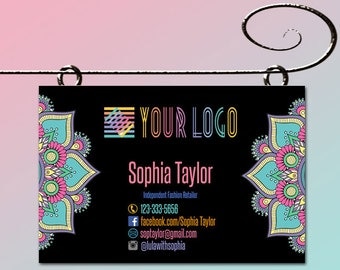 Yard Sign Banner * 18x27 inch * Yard Sign for your Brand * Pop Up Shop Boutique Parties Invitations Banner * Mandala Yard Sign