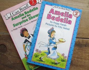 Picture Books Amelia Bedelia and Amelia Bedelia and the Surprise Shower by Peggy Parish I can Read Books