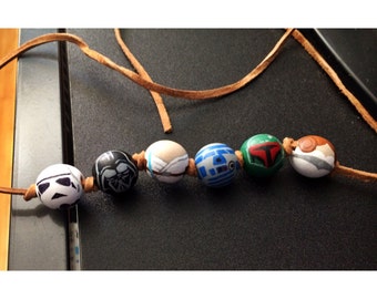 Star Wars Beaded Necklace