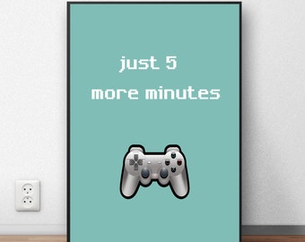 Video Game Art Video Game Poster Retro Video Game Decor Gaming Poster Video Game Wall Art Video Game Party Gaming Decor Gift for Gamers