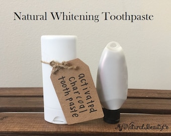 Natural Whitening and Remineralizing Toothpaste