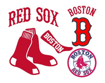 Boston Red Sox Cut Files, Boston Red Sox SVG Files, Boston Red Sox SVG Cutting Files, Boston Red Sox Cuttable SVG File, Instant Download
