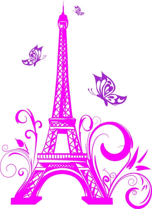 Download France tower eiffel svg cut, vector art digital vinyl ...