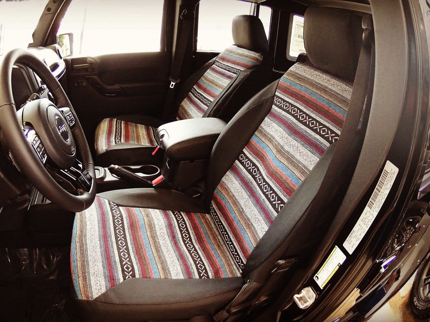Jeep Wrangler Boho Seat Covers