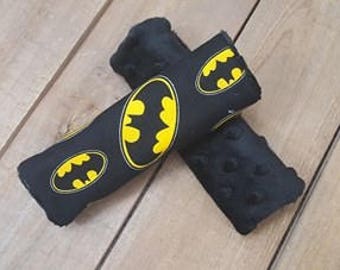 Batman Reversible Car Seat Strap Covers - Baby Items
