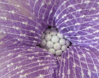 Lavender and White Wreath by CatChat