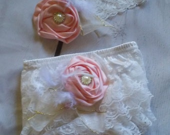 newborn bloomer set. newborn ruffle diaper cover. newborn headband. newborn photo outfit. baby bloomers. newborn baby girl clothes baby girl