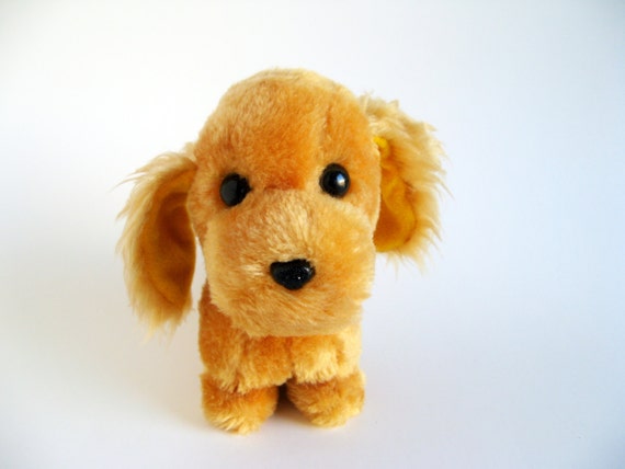 1970s stuffed animals dog