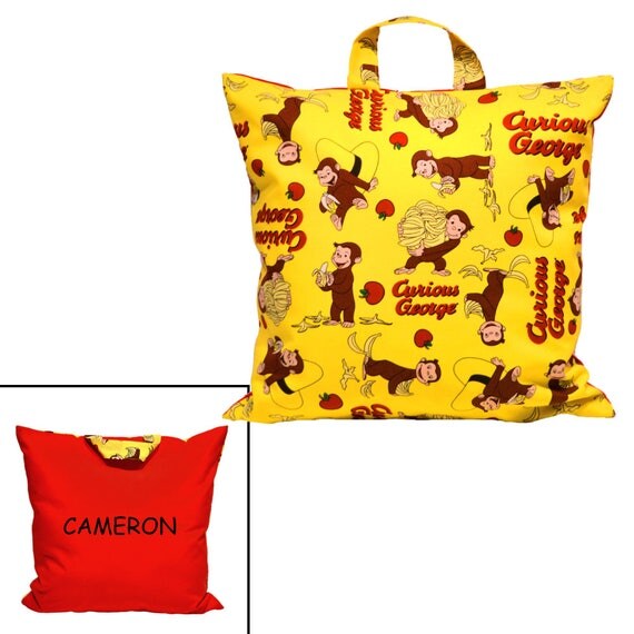 KIDS PERSONALIZED PILLOW Made From Curious Fabric