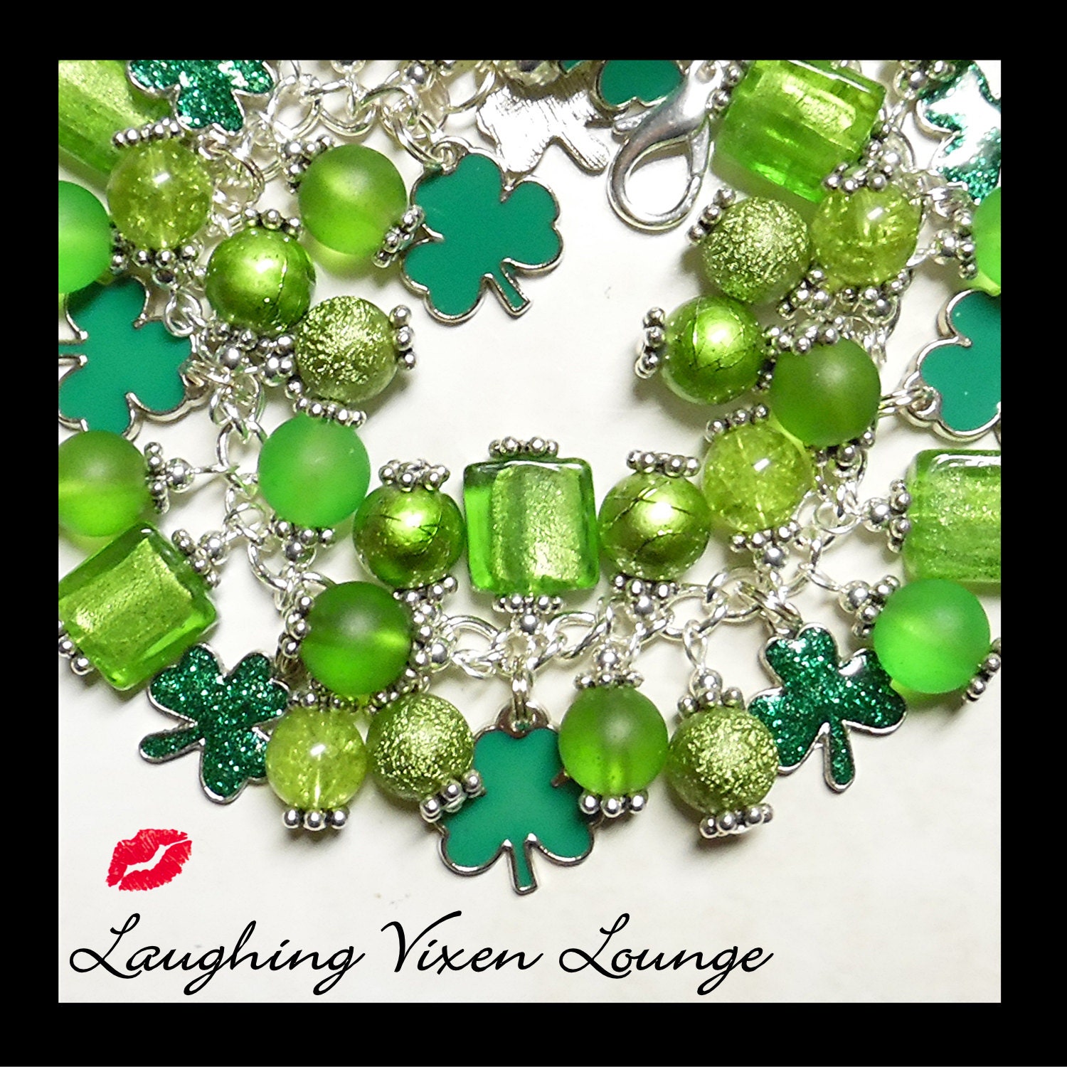 St Patricks Day Jewelry Clover Necklace St Patricks Day