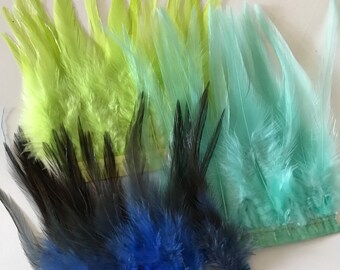 GRAB BAG Miscellaneous Saddle Feathers / 09