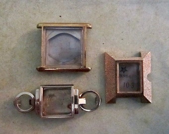Vintage Watch parts - watch Cases - Steampunk - Scrapbooking n27
