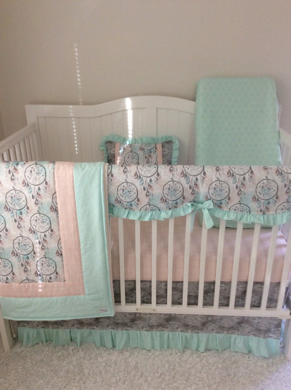 Boho Dreamcatchers Stunning Baby Girl Crib by ...
