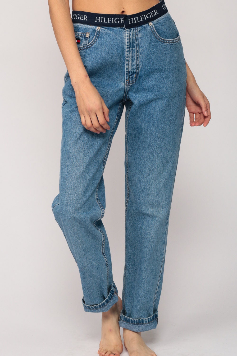 tommy hilfiger mom jeans