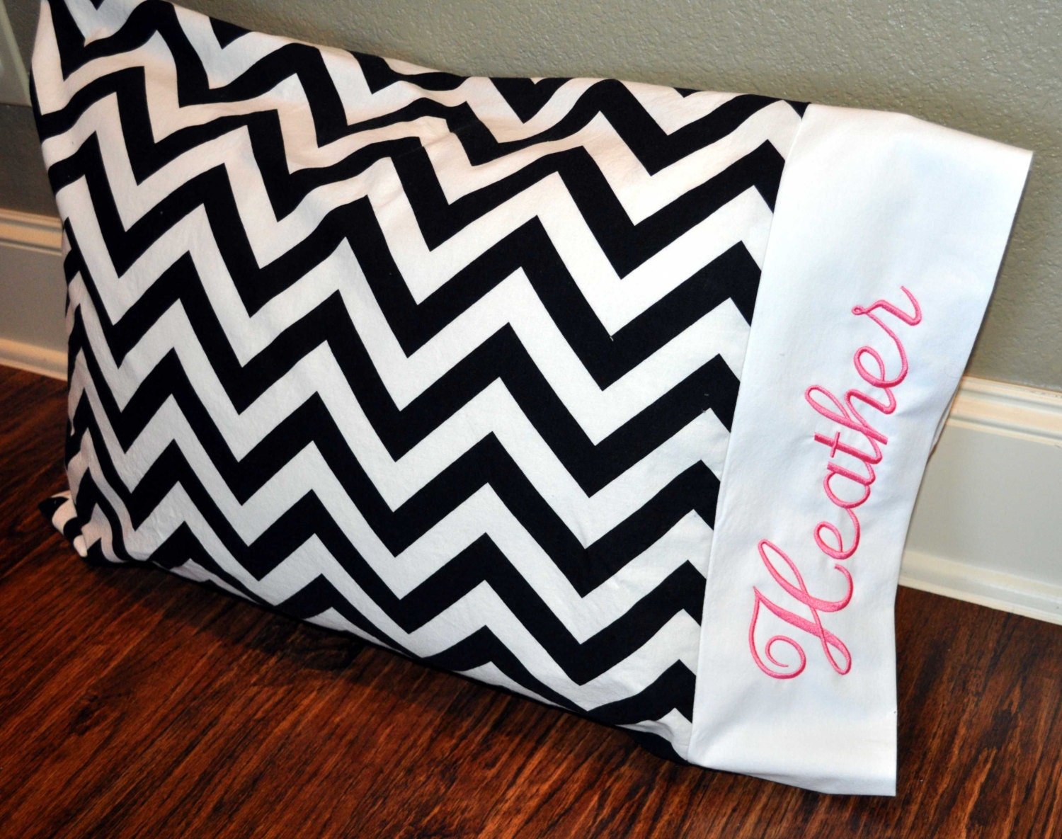 STANDARD PILLOW CASE Personalized/Monogram by PreciousnProsper