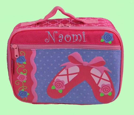 Stephen Joseph Child's BALLET SHOES Lunchbox Monogramming Included In Price