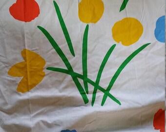 King vintage marimekko fitted sheet
