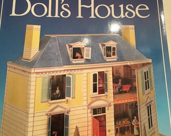 Doll House Models ~ Usborne cut outs models ~ Paper Houses ~ Paper Dolls ~ Craft Books ~ Vintage Craft Books