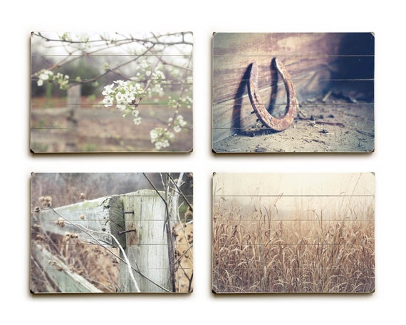Wood Plank Wall Art wood plank wall art country landscape prints farmhouse wall Wood Plank Wall Art wood plank wall art country landscape prints farmhouse wall