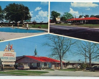 Howard Johnson Motor Lodge Restaurant Motel US 301 Allendale South Carolina postcard