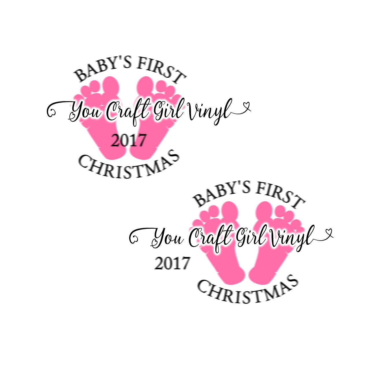 Baby's First Christmas Svg Dxf Png Pdf Commercial Use SVG