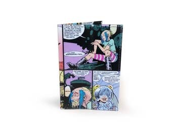 Tank Girl Passport Cover - Upcycled Comic in Vinyl