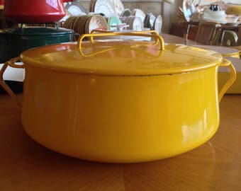 Yellow Dansk Kobenstyle Pot