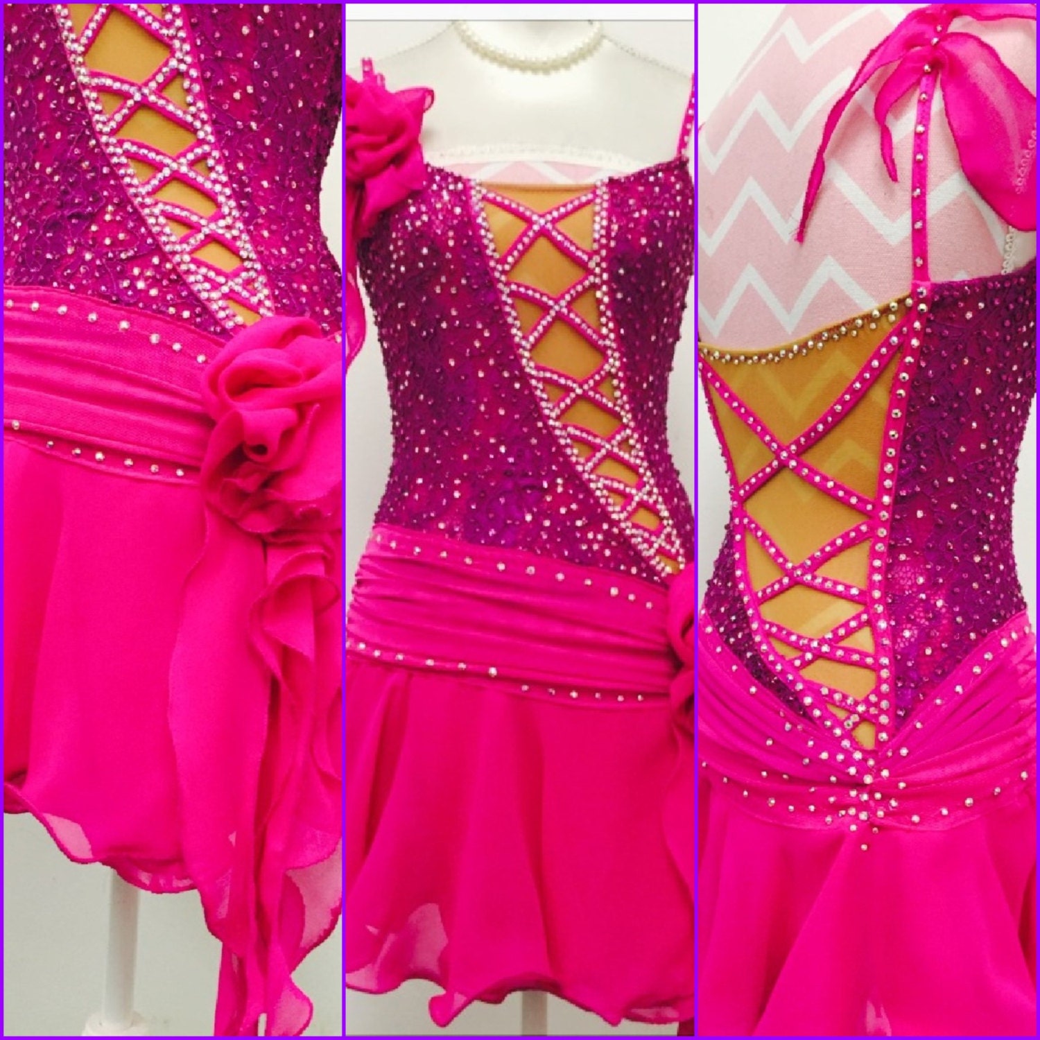 Act Fast Sale Figure skating Dance Dress for Kids on Sale