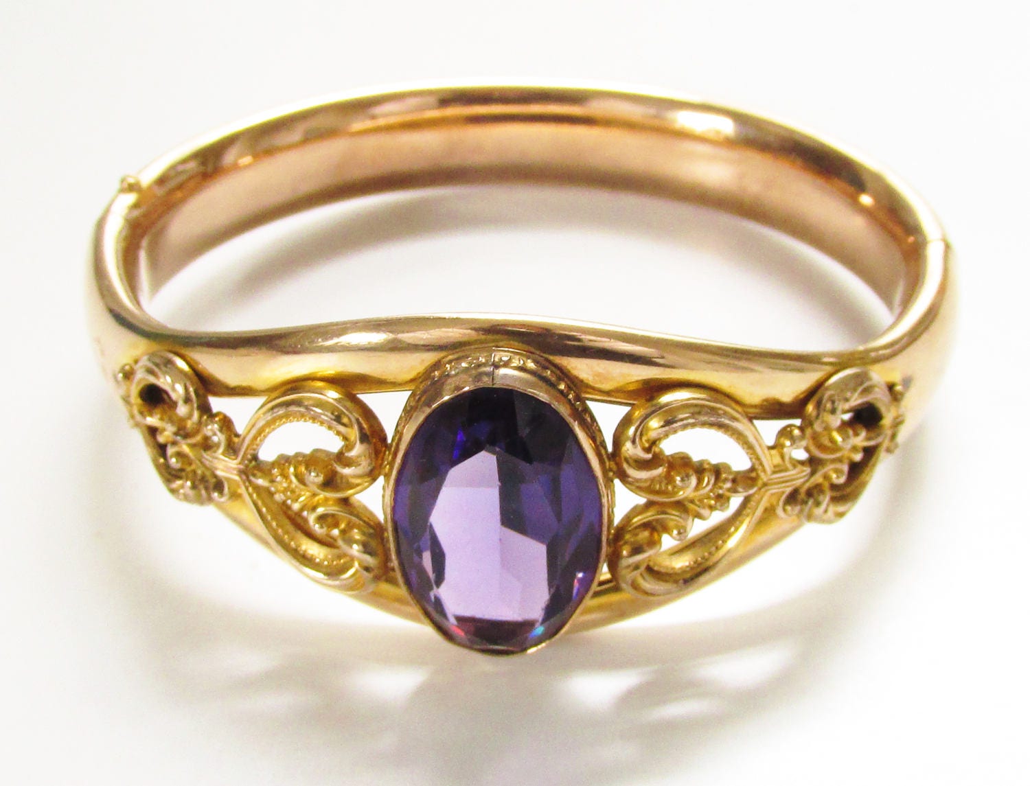 amethyst bangle bracelet amethyst bangle bracelet