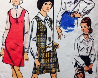 Miss Petites Min Dress and Blouse Simplicity 8883