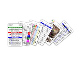 complete nurse vertical badge card set 13 cards for id