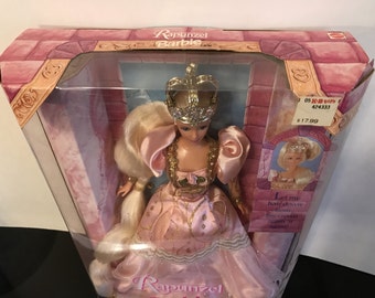 Mattel Rapunzel Barbie Doll, (BR)
