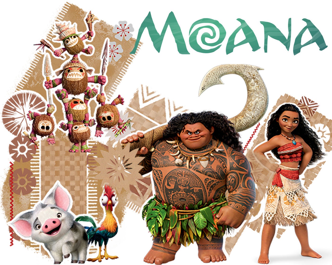 Best collection of 70 MOANA clipart 70 high quality MOANA