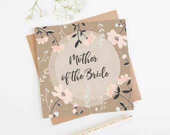 Mother of the Bride Card
