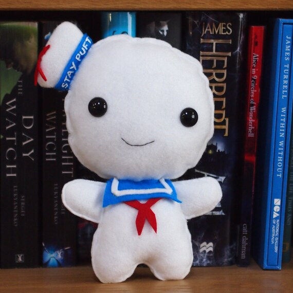 stay puft marshmallow man stuffed animal