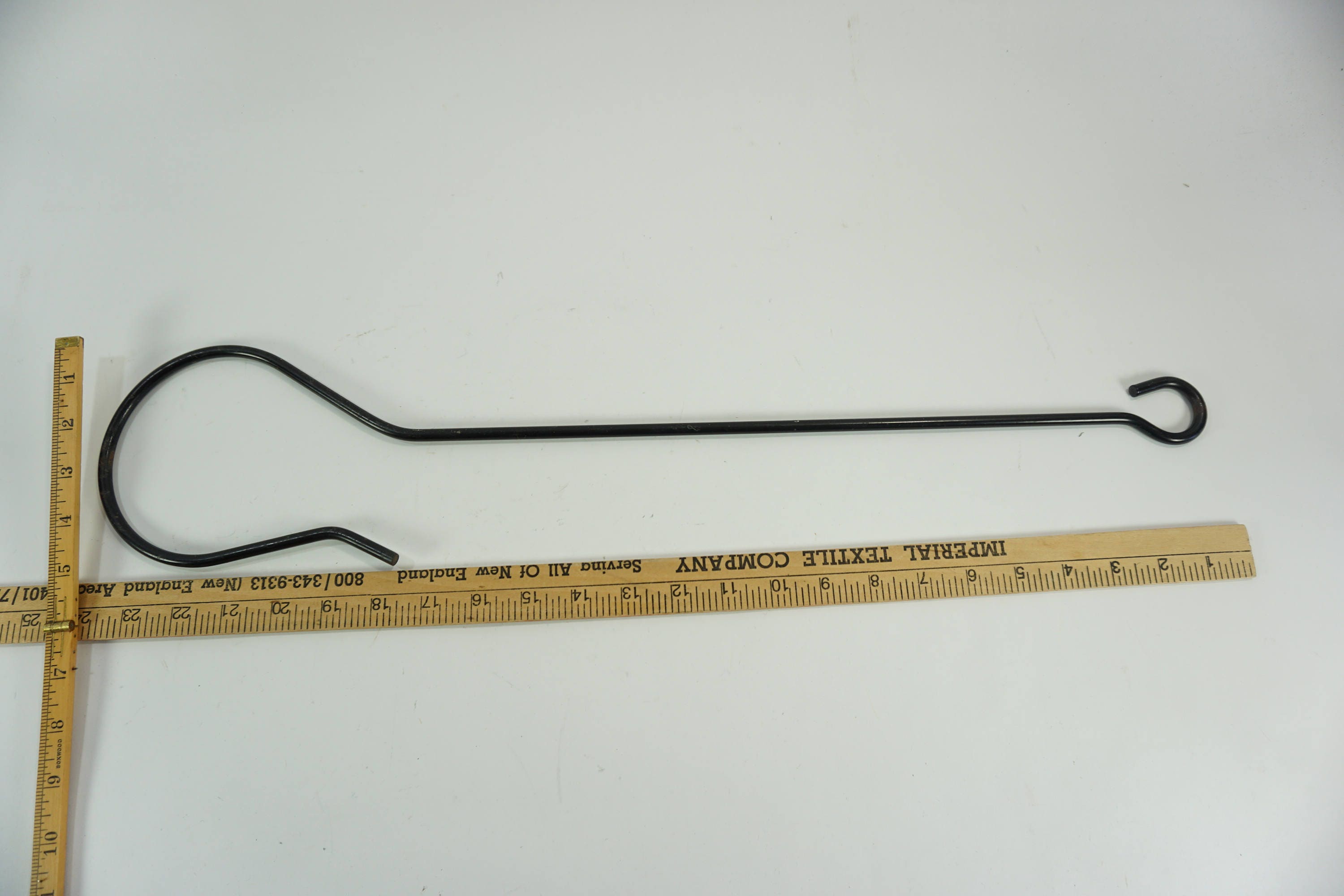 Black Metal Plant Hook, Hook for Plant, Hanging Plant Hook, Long Plant