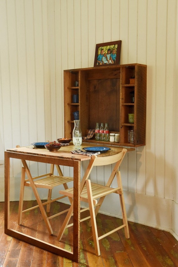  Fold  Down Table  for Tiny House folding table  or desk for tiny 