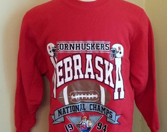 nebraska champion sweatshirt