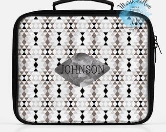 Lunch Bag Monogram Gift Boy Lunch Bag Custom Lunch bag, Insulated Lunch Bag Personalized Gift Kid Lunch Tote, Work lunch Box, Boy Gift Ideas