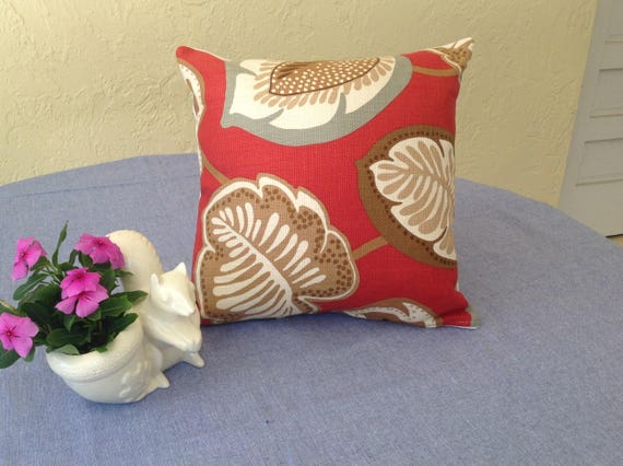 Pair of Custom Designer Pillow Covers for 18 Throw