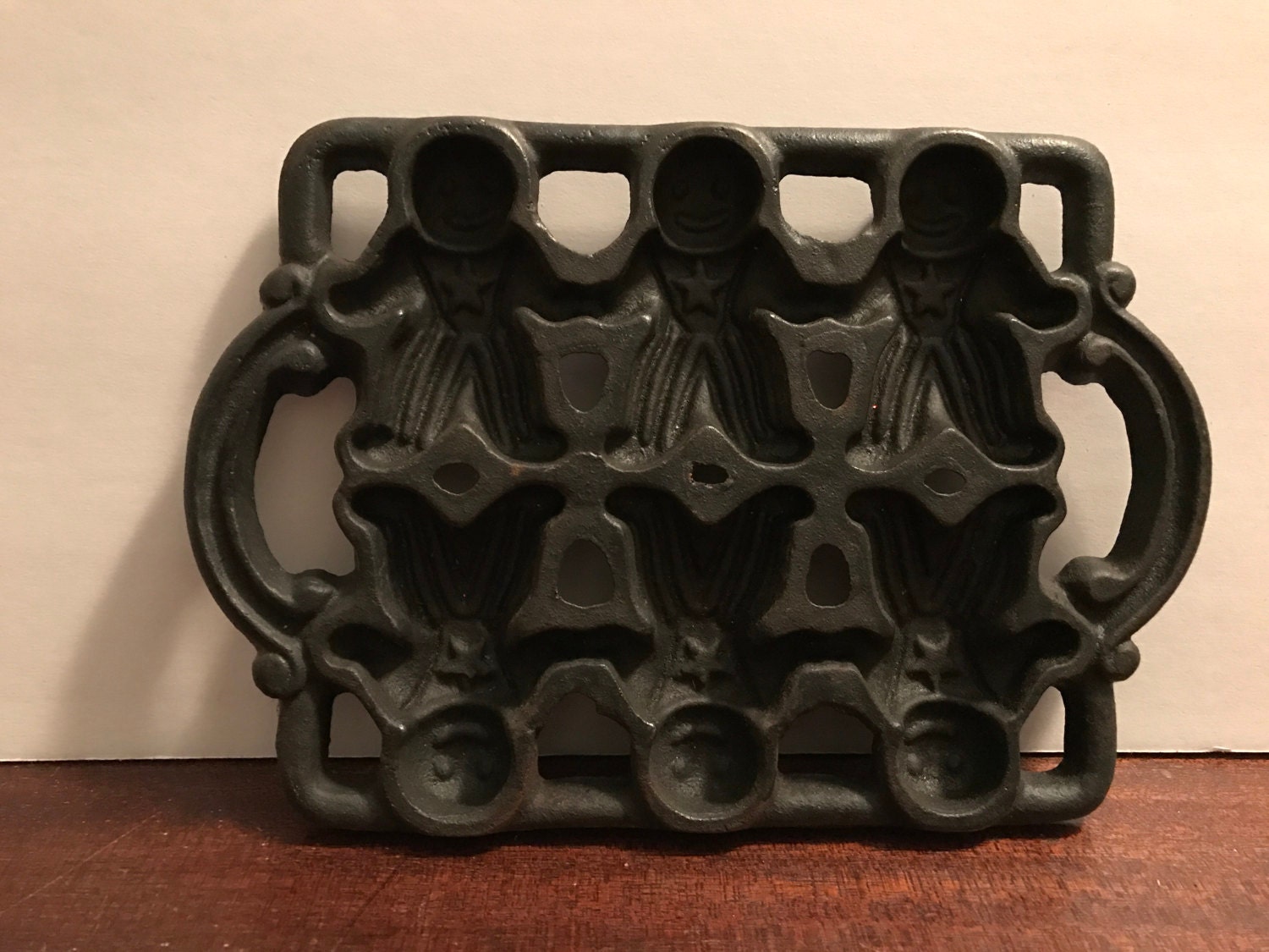 Cast Iron Gingerbread Mold