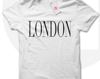 LONDON Tshirt, Teen fashion t-shirt, girls fashion shirt, London t-shirt, hipster style, urban chic tshirt, UK tshirt, capital city t-shirt.