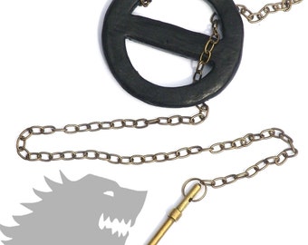 Sansa Stark Black Necklace replica,Sansa Cosplay Necklace,Game of Thrones Costume Cosplay