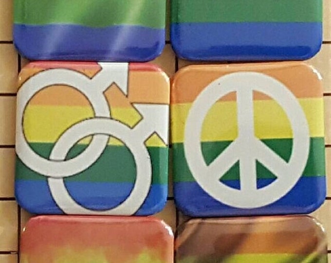 Gay gifts, Button Pins, Queer Art, Lesbian Gifts, Pins Backs