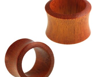 Wood tunnel Sawoholz convex red textured organic wooden tunnel (No. HPT-417)