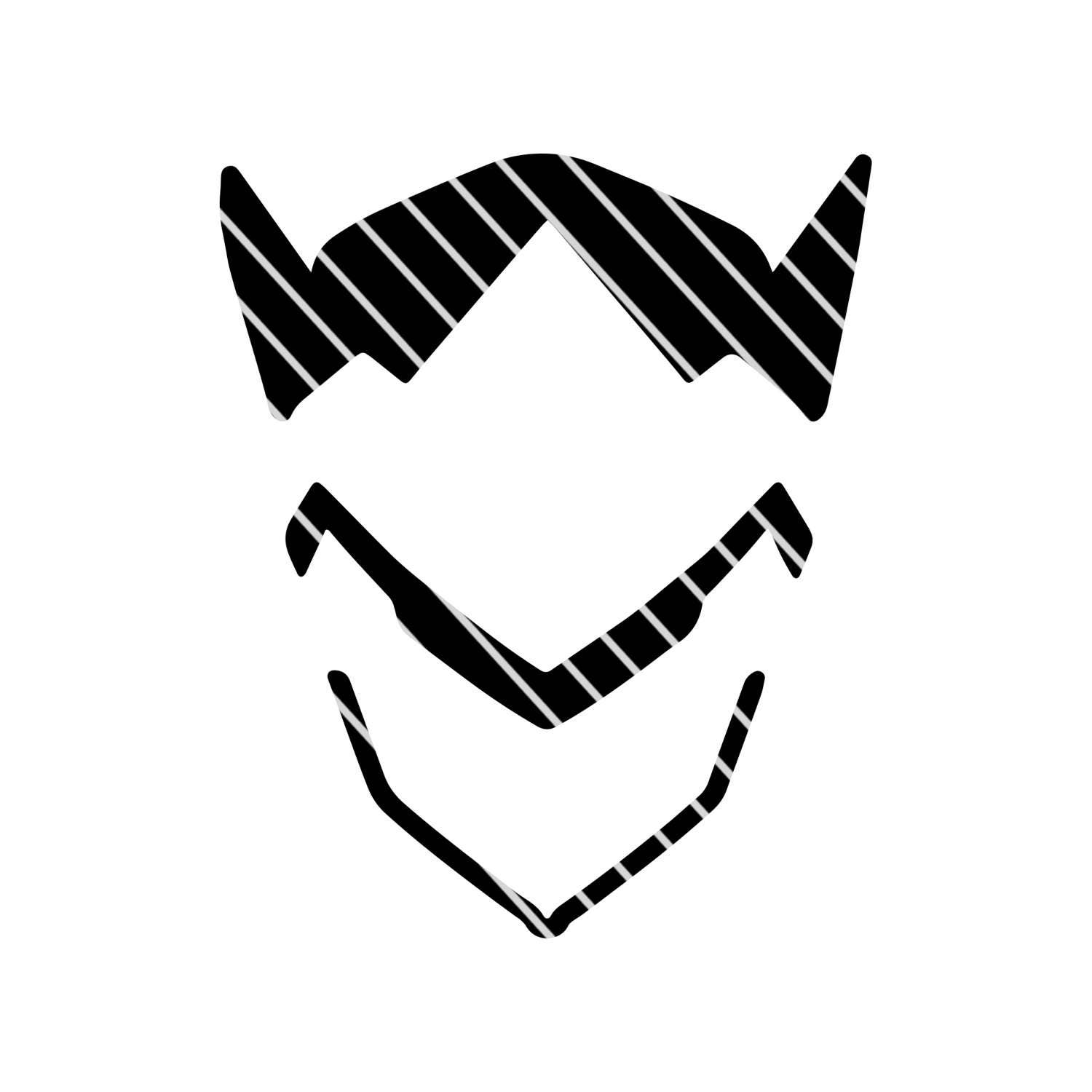 Download Overwatch Inspired Genji SVG file